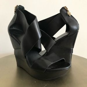 Diane Von Furstenberg Opal Crisscross Platform